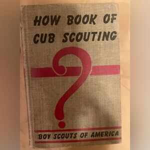 Vintage 1951 Cub Scouting Guide Book